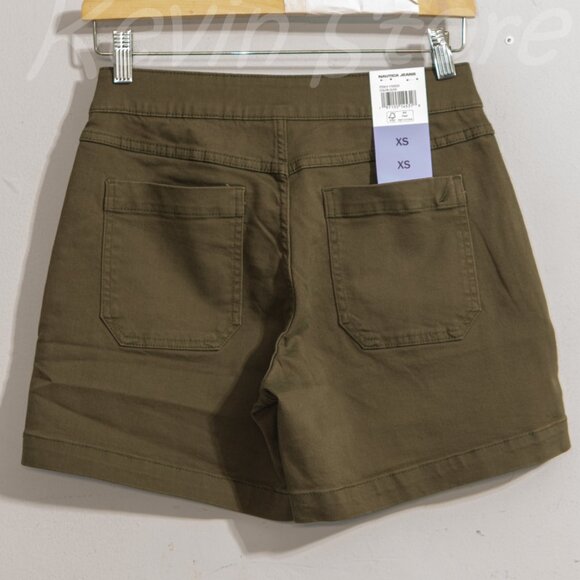 Nautica Jeans Ladies' Pull-On Short ,Nautica® Jeans, Color: Green - Picture 3 of 9